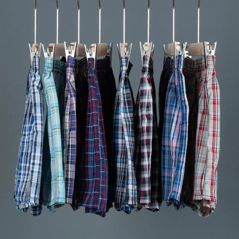 6Pcs Cotton Men Underwear Comfortable Underpants Male Boxers Panties for Shorts Boxershorts L-3XL