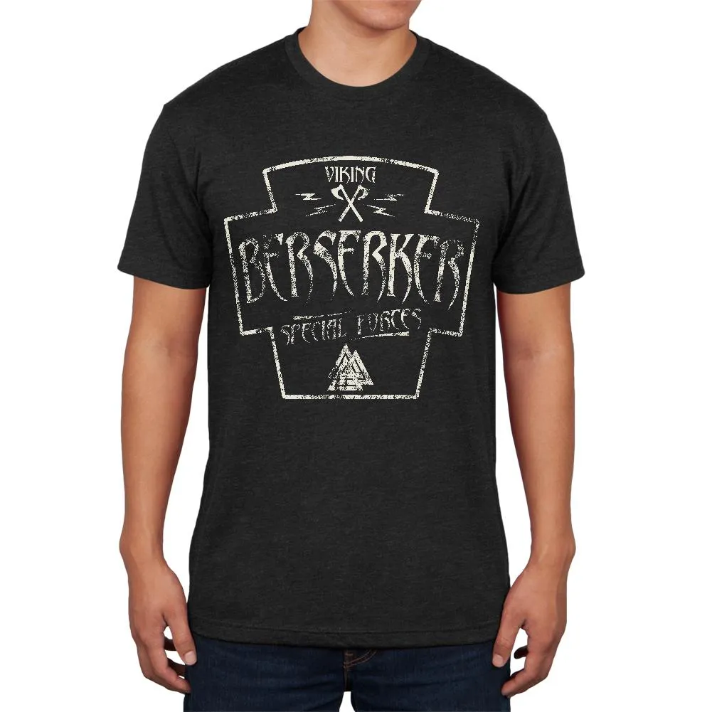 Berserker Viking Special Forces Retro Vintage Mens Soft T Shirt