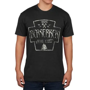 Berserker Viking Special Forces Retro Vintage Mens Soft T Shirt