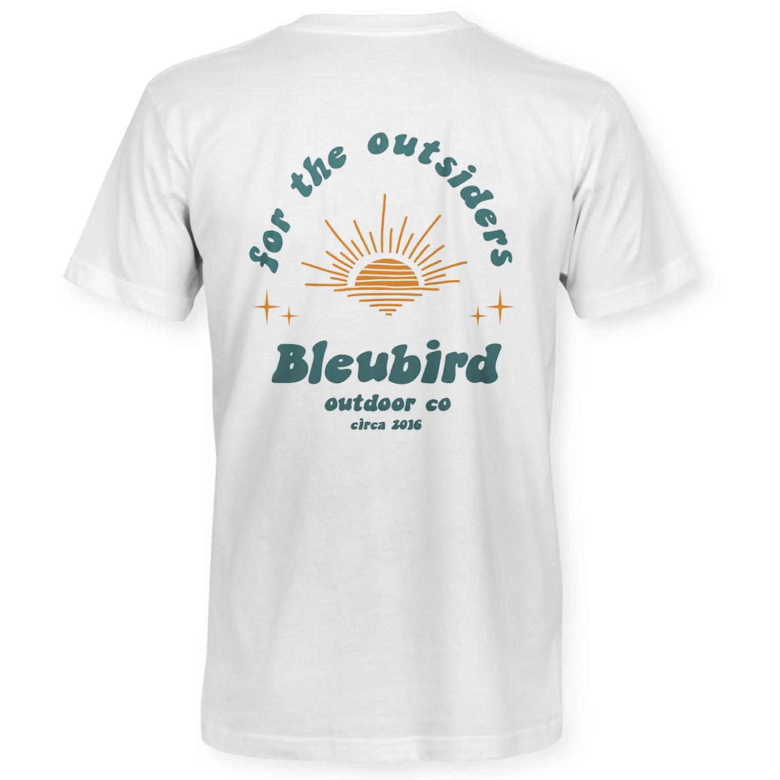 Bleubird Unisex Outsider Short Sleeve T-Shirt
