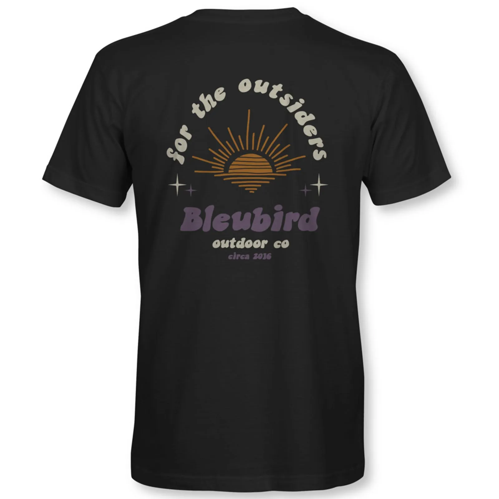 Bleubird Unisex Outsider Short Sleeve T-Shirt