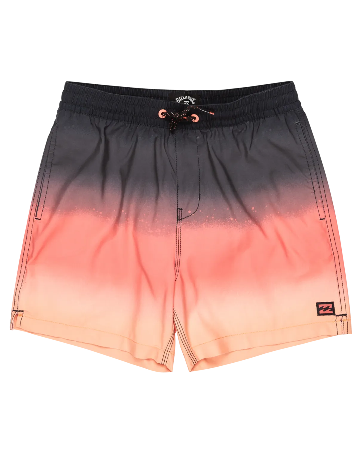 Boys All Day Fade LB Volley Shorts in Raven
