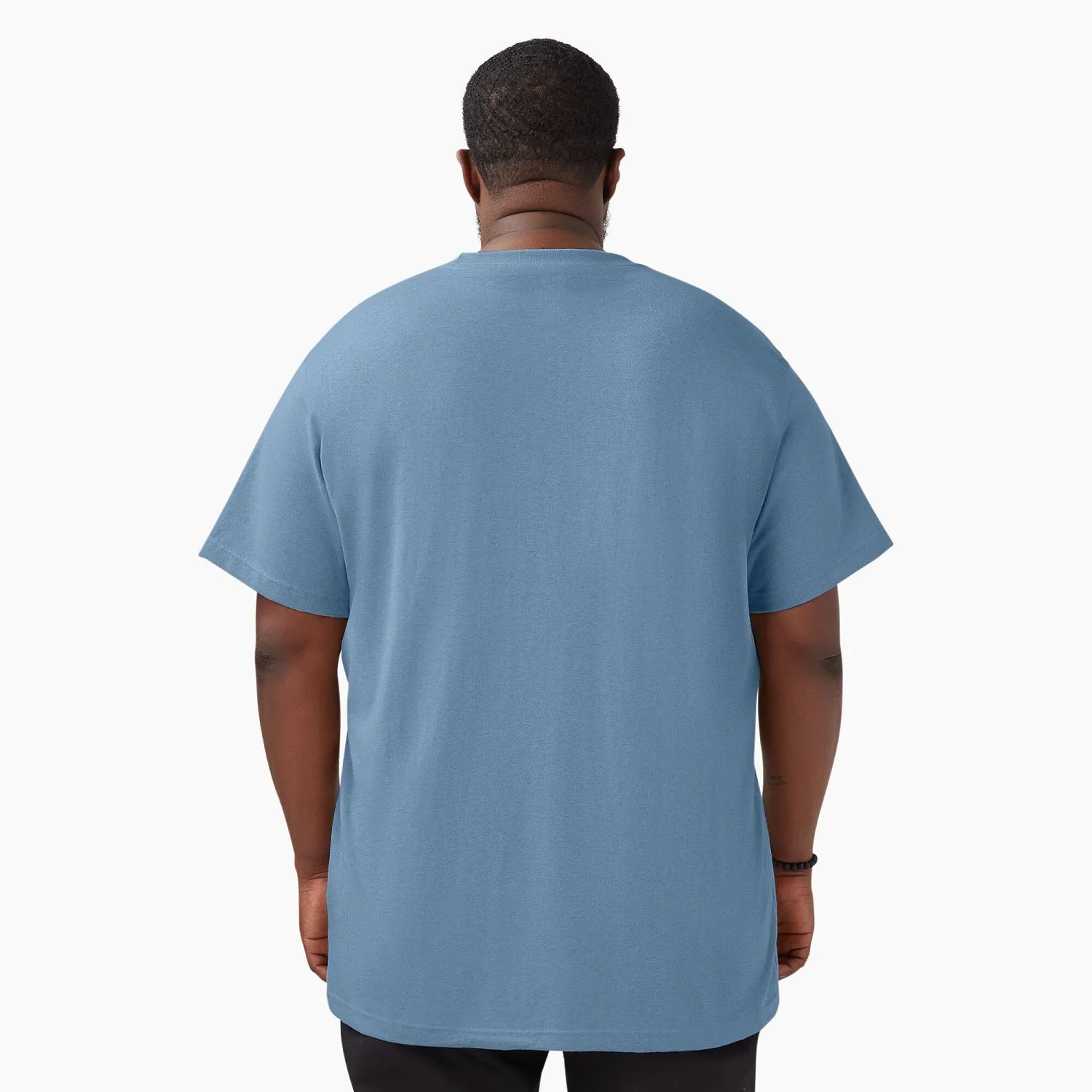 Dickies Men's Heavyweight Heathered Short Sleeve Pocket T-Shirt