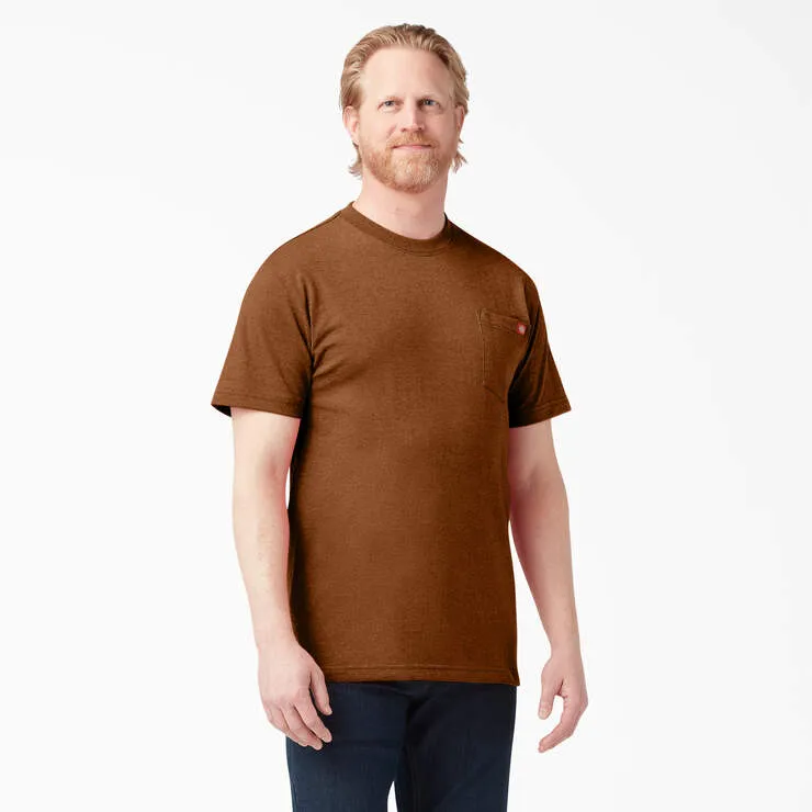 Dickies Men's Heavyweight Heathered Short Sleeve Pocket T-Shirt