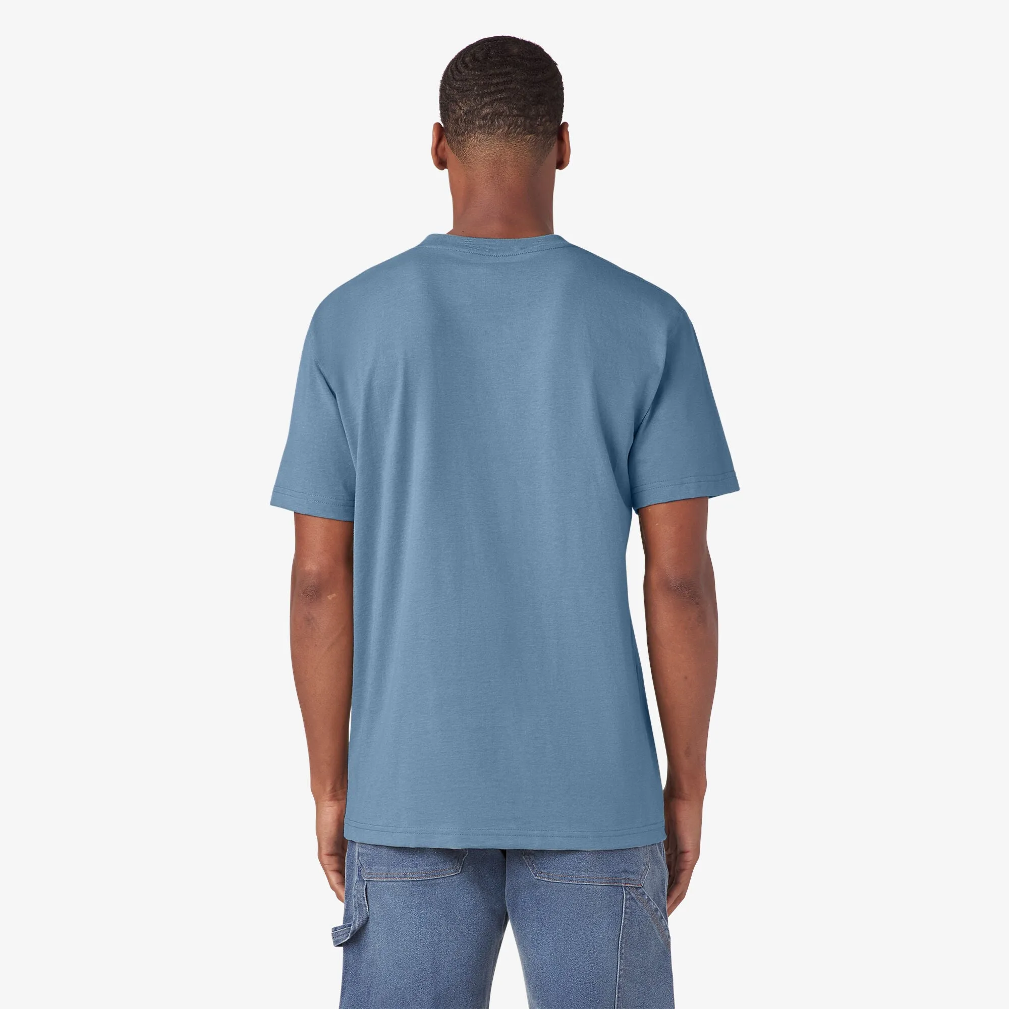Dickies Men's Heavyweight Heathered Short Sleeve Pocket T-Shirt