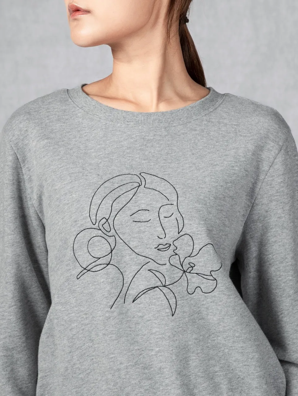 FC Girl Sweatshirt Grey Heather