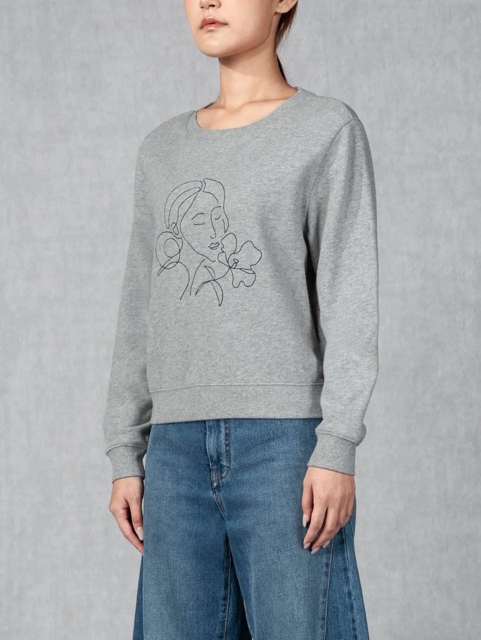 FC Girl Sweatshirt Grey Heather