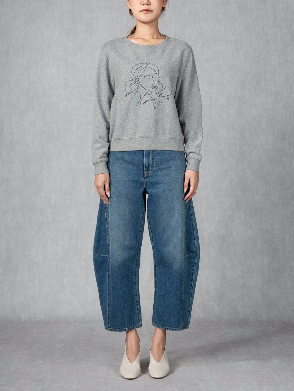 FC Girl Sweatshirt Grey Heather