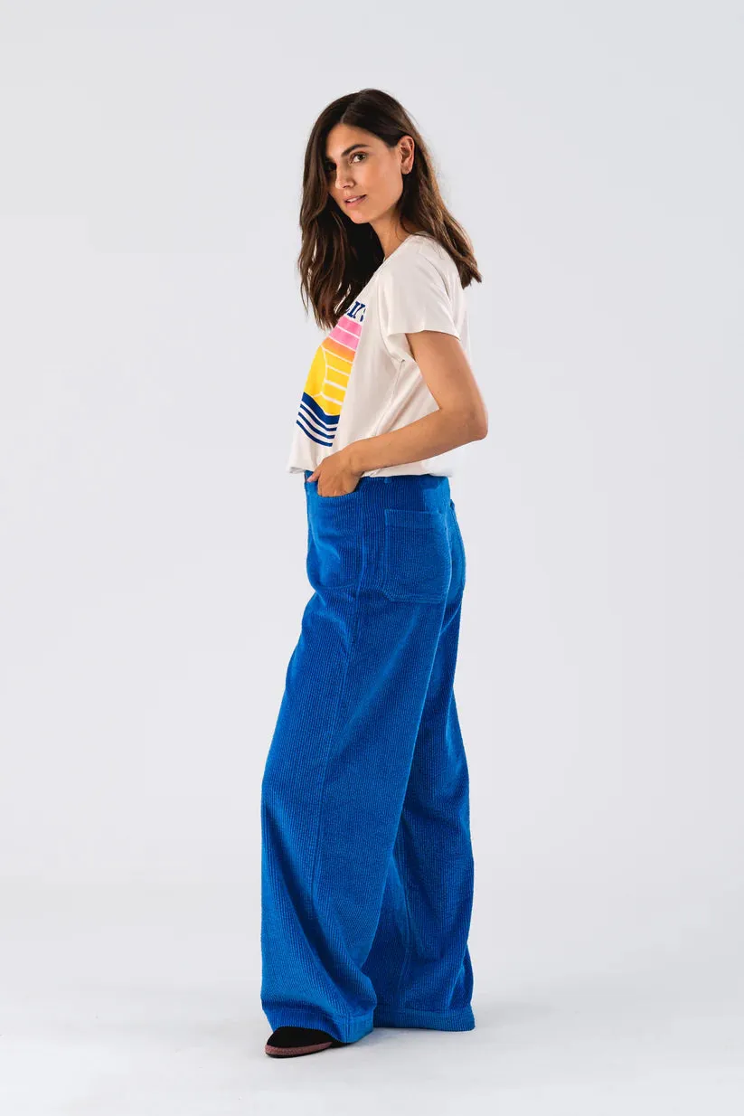 Florida Pants -  Neon Blue