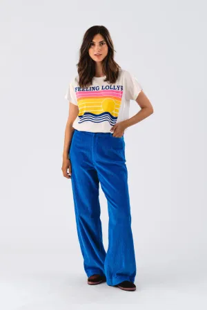 Florida Pants -  Neon Blue