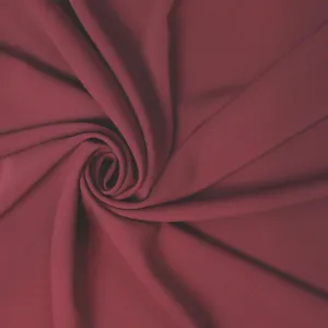 hi-tech stretch crepe 'matte hybrid' - bordeaux