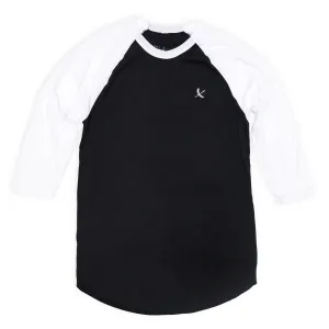 Imperial Raglan Tee - Black / White