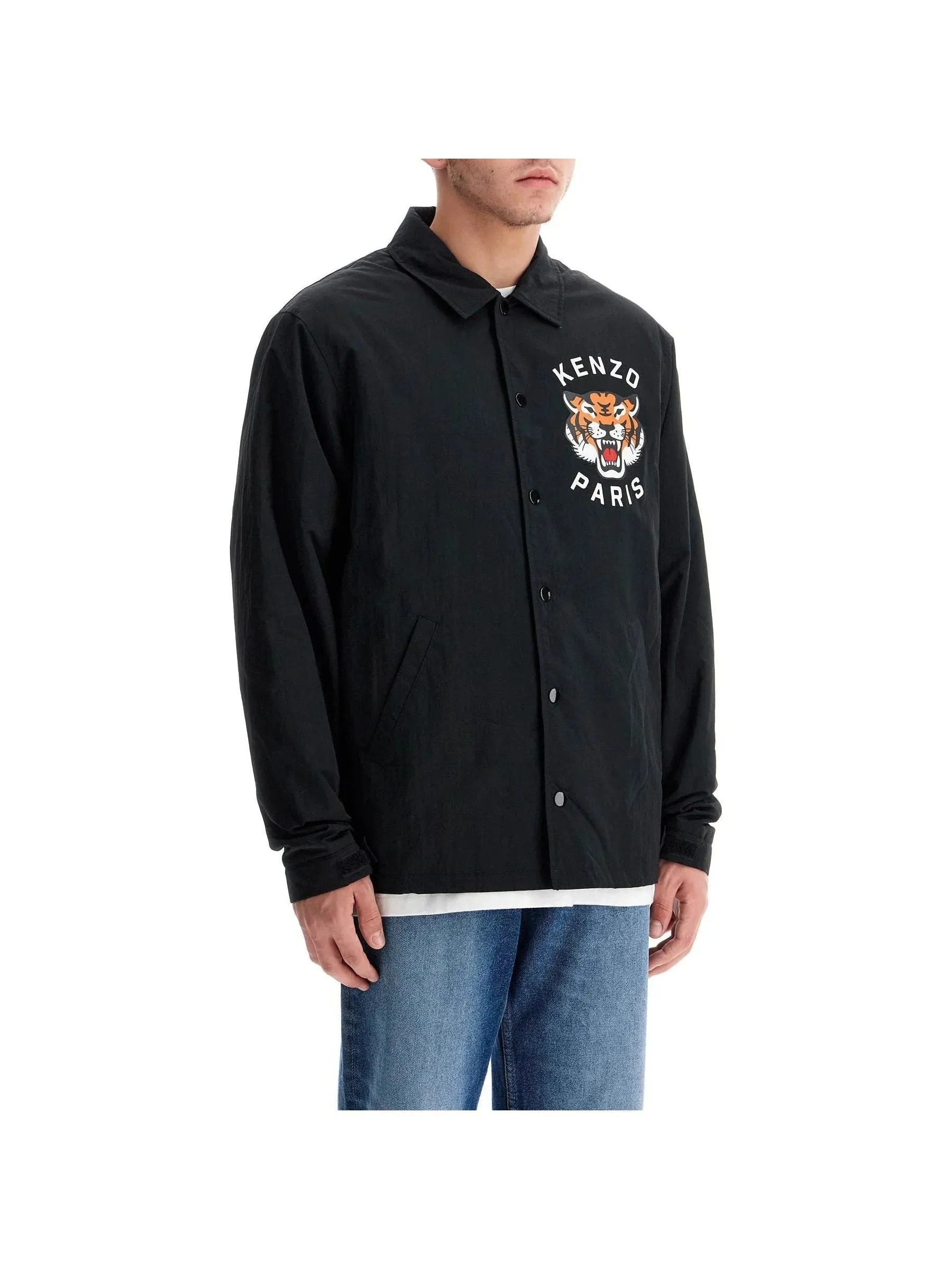 Lucky Tiger Pattern Overshirt