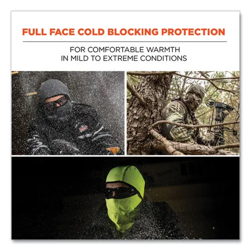 N-ferno 6823 Hinged Balaclava Face Mask, Fleece, One Size Fits Most, Gray, Ships In 1-3 Business Days