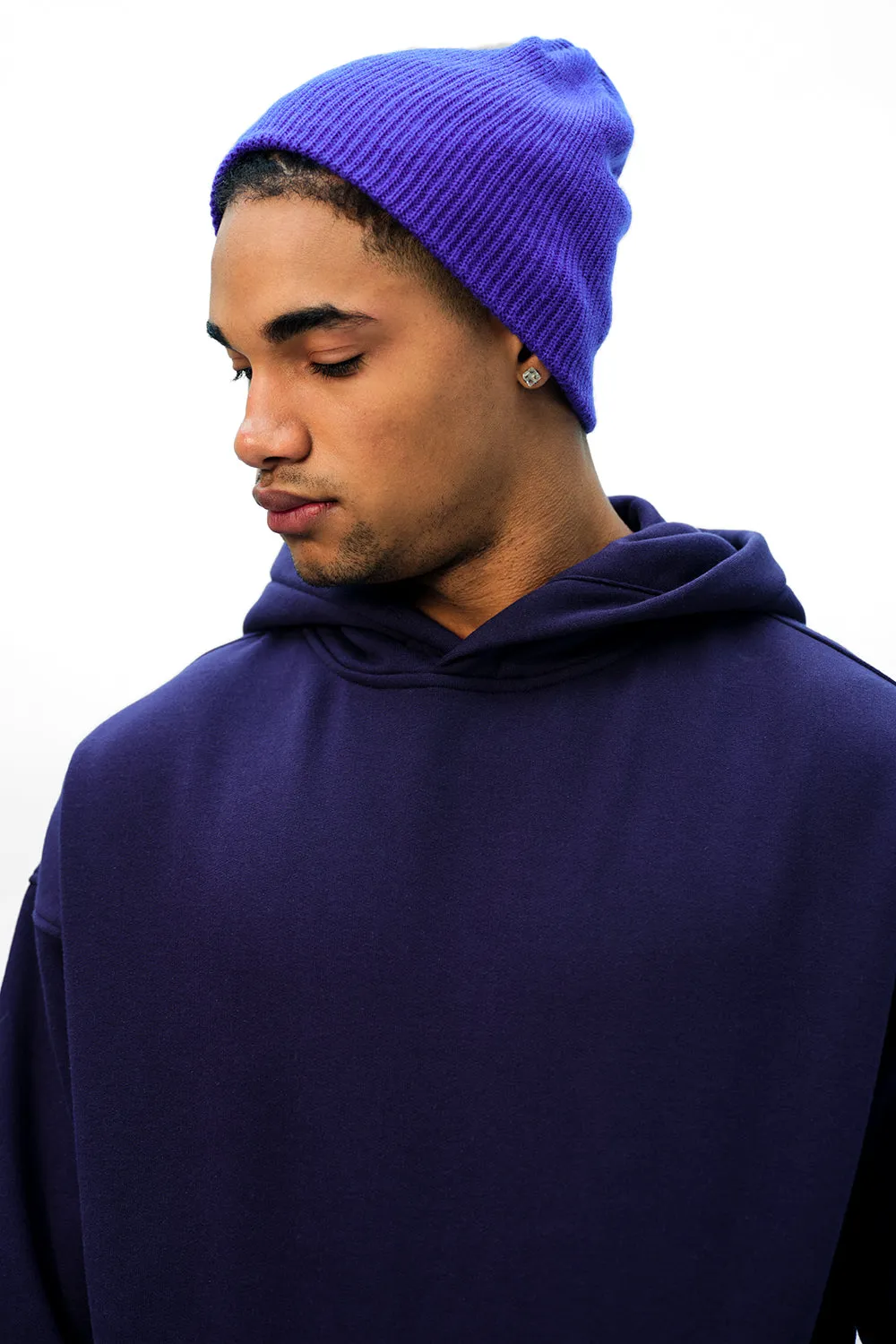 Navy Blue Wear A Hug Oversized Hoodie