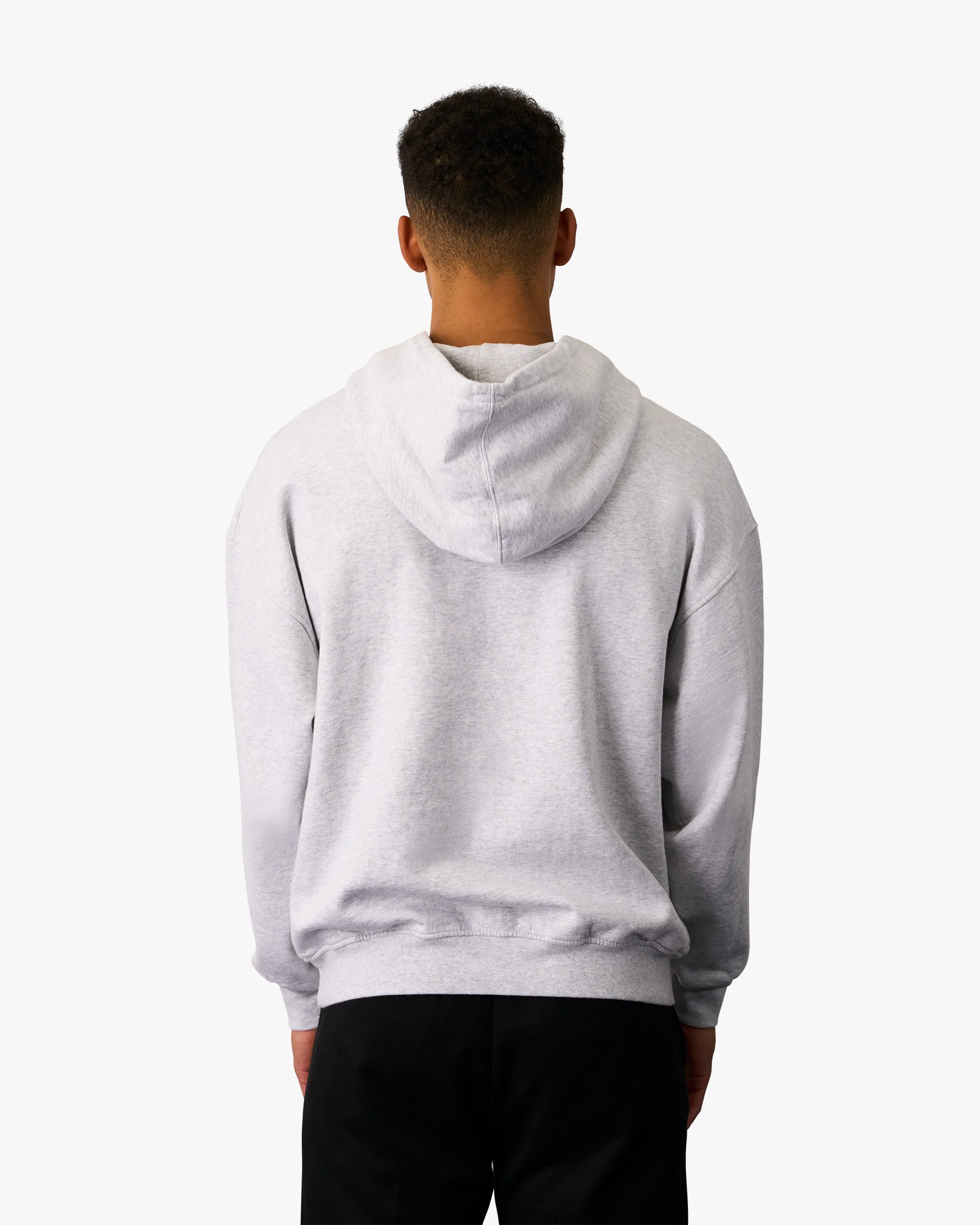 Organic Oversized Hood - Stone Blue