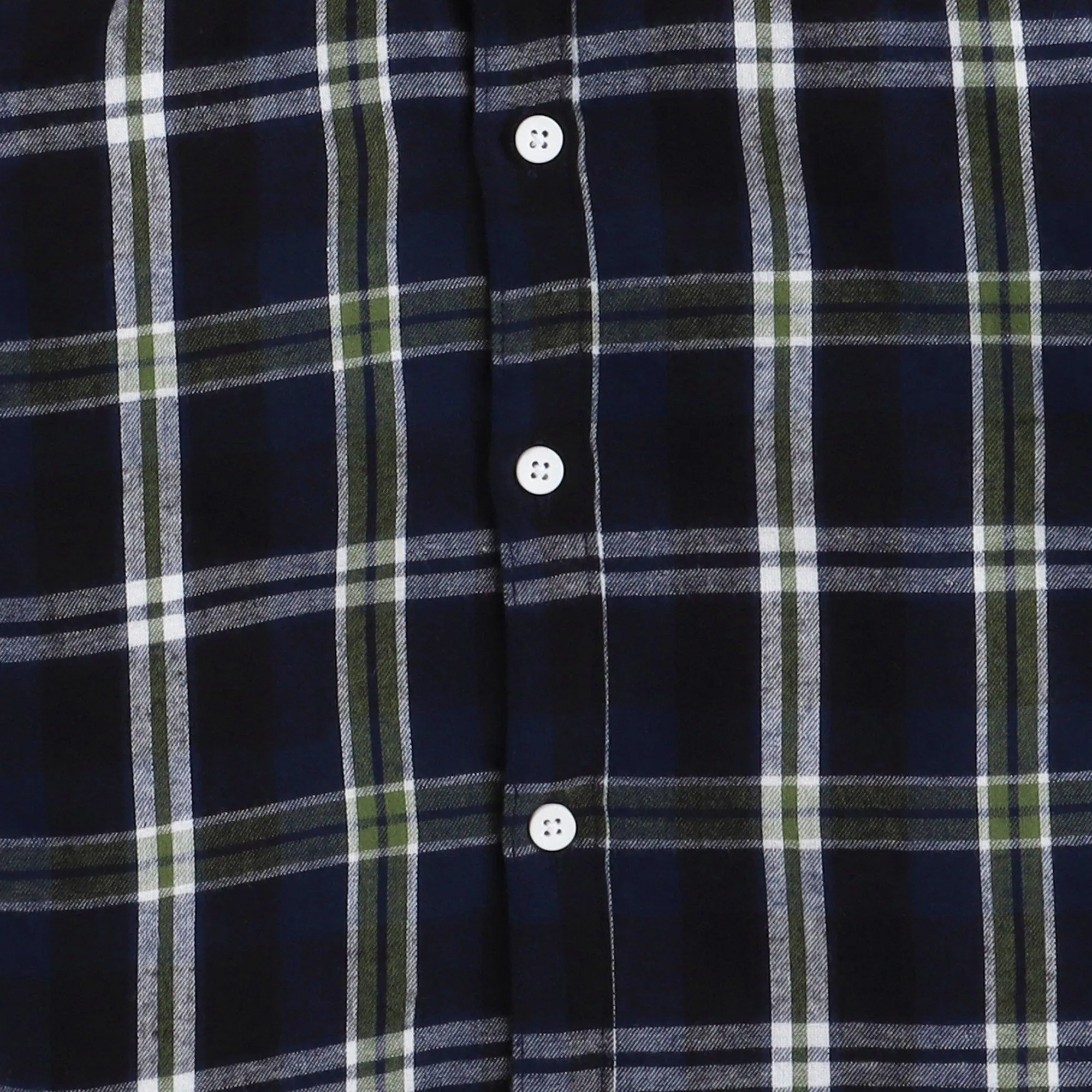 Polka Tots Full Sleeve Hoodie Checks Shirt Attached Tshirt Trust Your Crazy Ideas Print - Blue