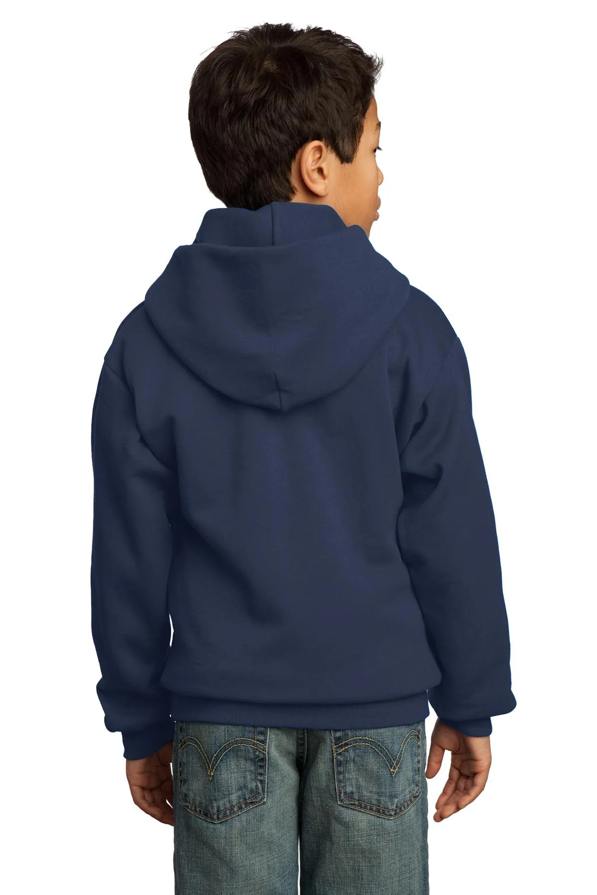 Port & Company - Youth Core Fleece Pullover Hooded Sweatshirt. PC90YH