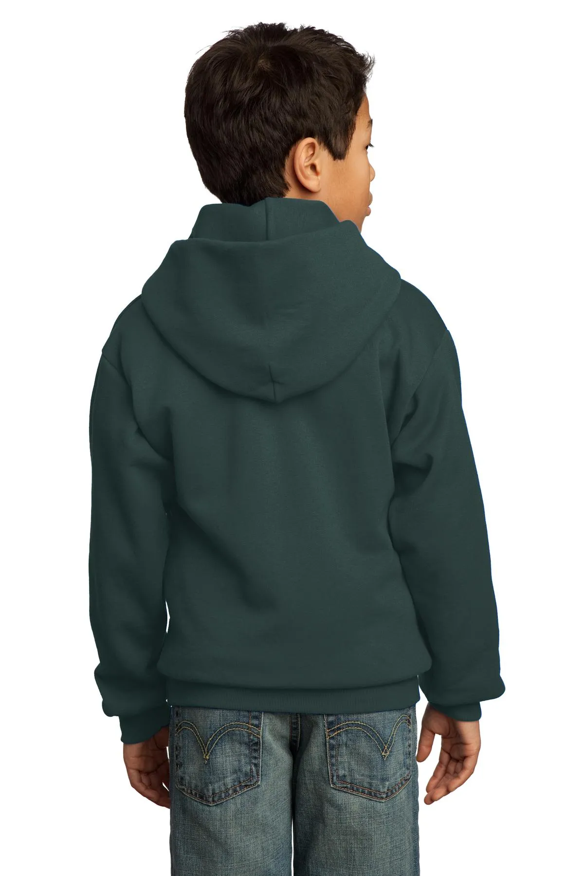 Port & Company - Youth Core Fleece Pullover Hooded Sweatshirt. PC90YH