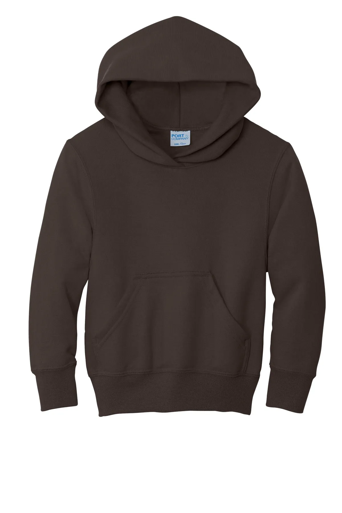 Port & Company - Youth Core Fleece Pullover Hooded Sweatshirt. PC90YH