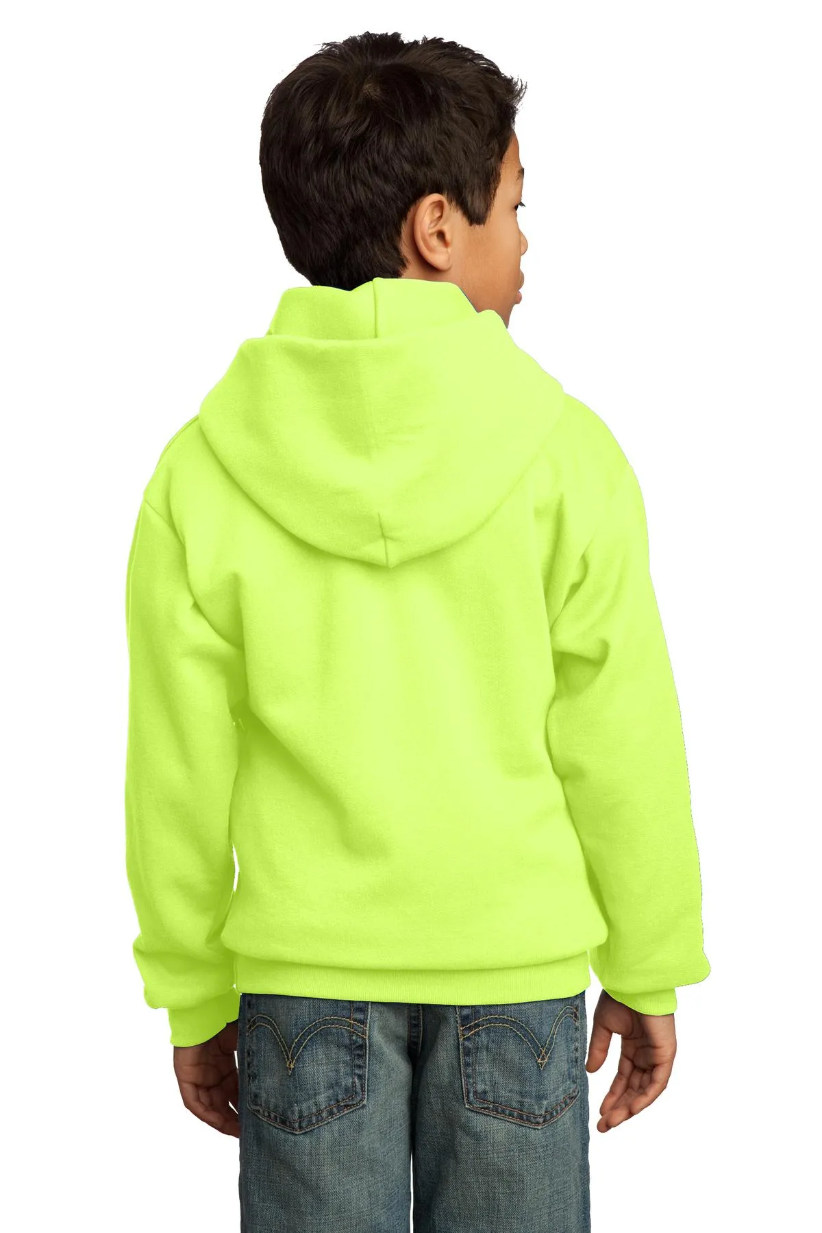 Port & Company - Youth Core Fleece Pullover Hooded Sweatshirt. PC90YH