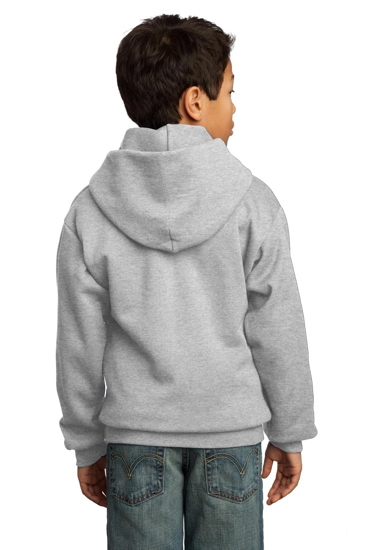 Port & Company - Youth Core Fleece Pullover Hooded Sweatshirt. PC90YH