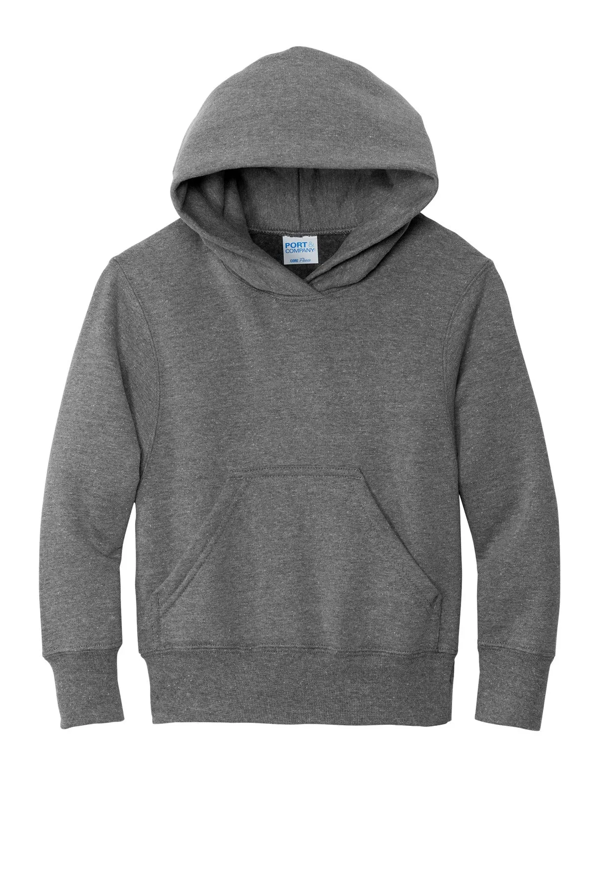 Port & Company - Youth Core Fleece Pullover Hooded Sweatshirt. PC90YH