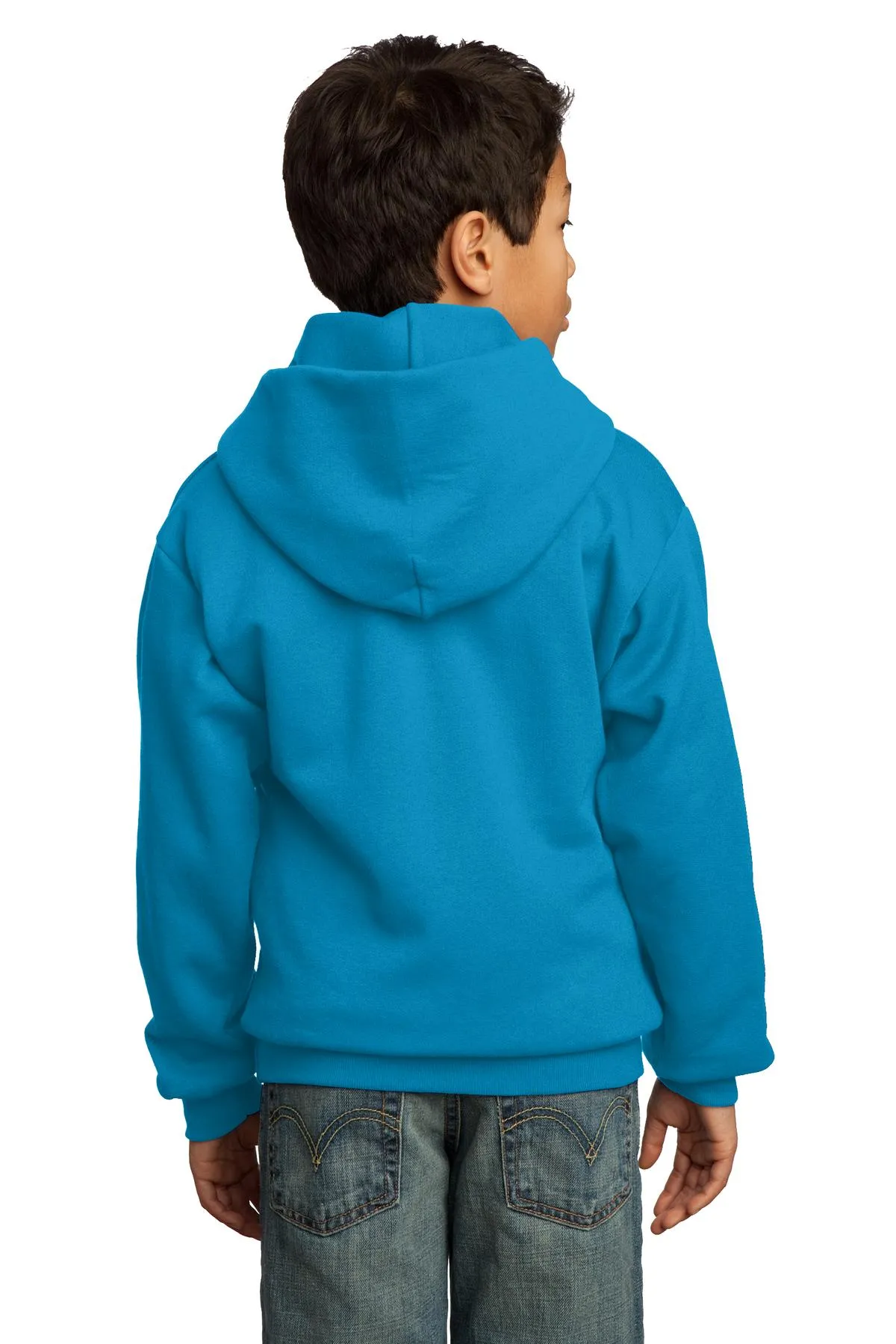 Port & Company - Youth Core Fleece Pullover Hooded Sweatshirt. PC90YH