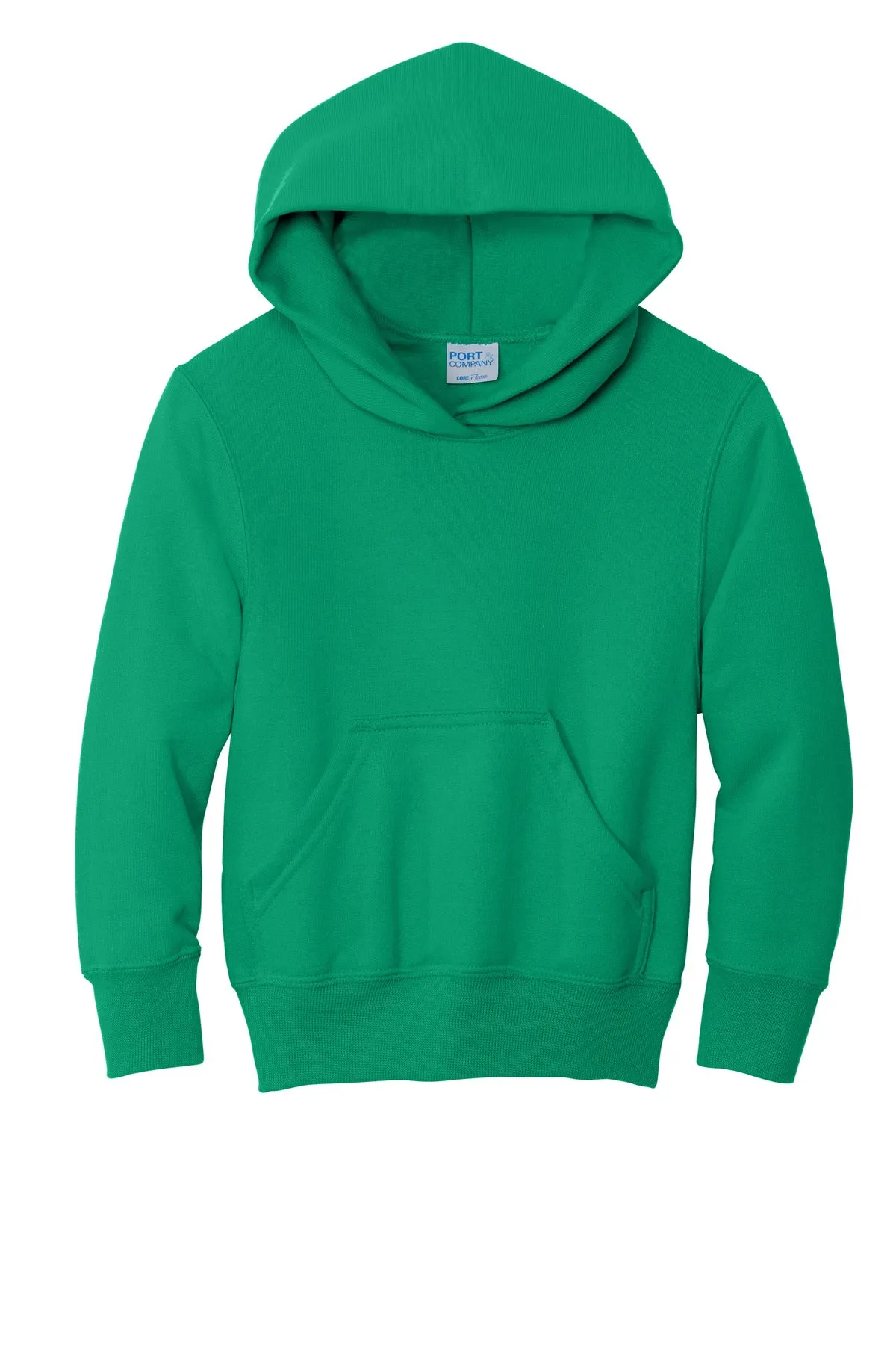 Port & Company - Youth Core Fleece Pullover Hooded Sweatshirt. PC90YH