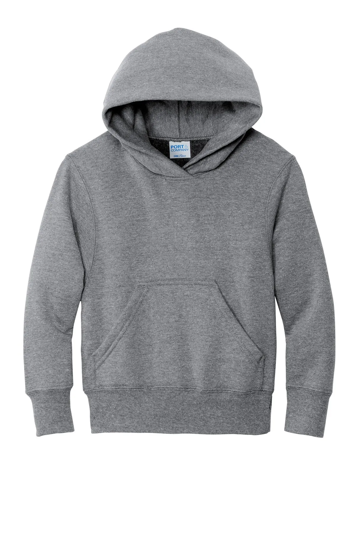 Port & Company - Youth Core Fleece Pullover Hooded Sweatshirt. PC90YH