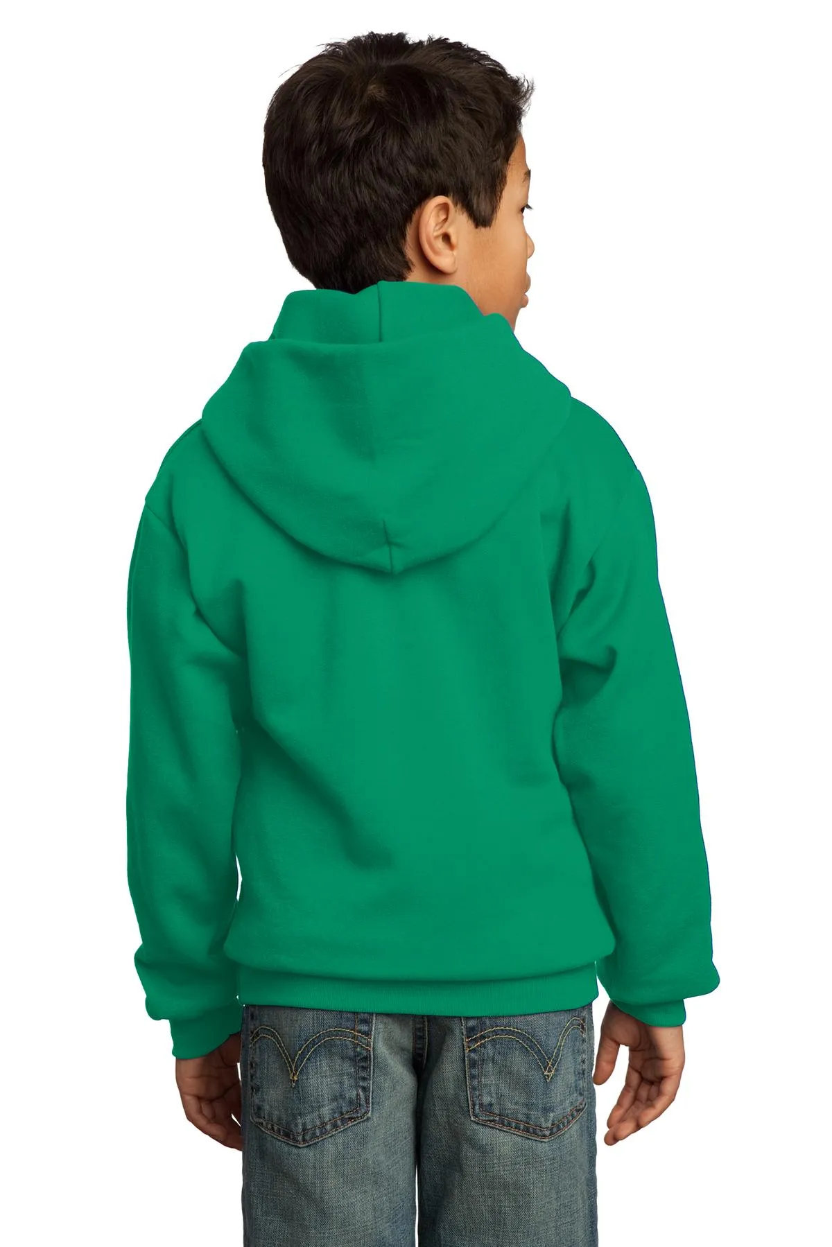 Port & Company - Youth Core Fleece Pullover Hooded Sweatshirt. PC90YH