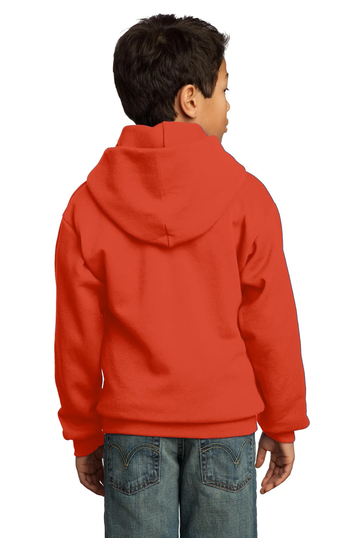 Port & Company - Youth Core Fleece Pullover Hooded Sweatshirt. PC90YH