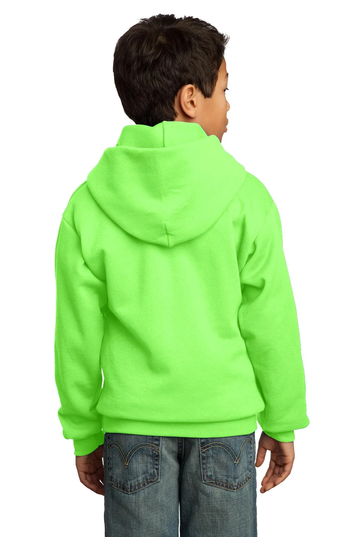 Port & Company - Youth Core Fleece Pullover Hooded Sweatshirt. PC90YH