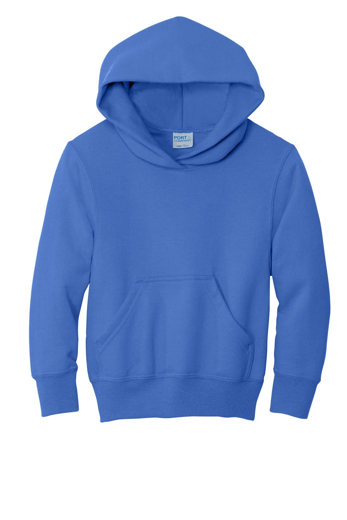 Port & Company - Youth Core Fleece Pullover Hooded Sweatshirt. PC90YH