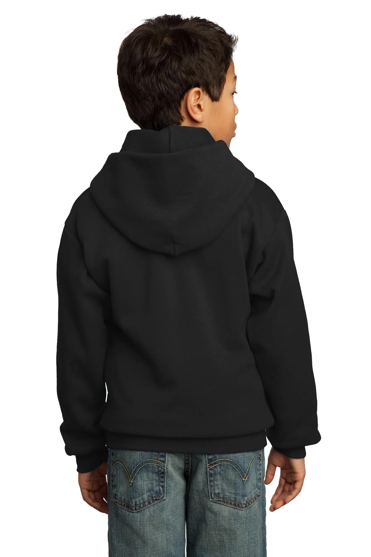 Port & Company - Youth Core Fleece Pullover Hooded Sweatshirt. PC90YH