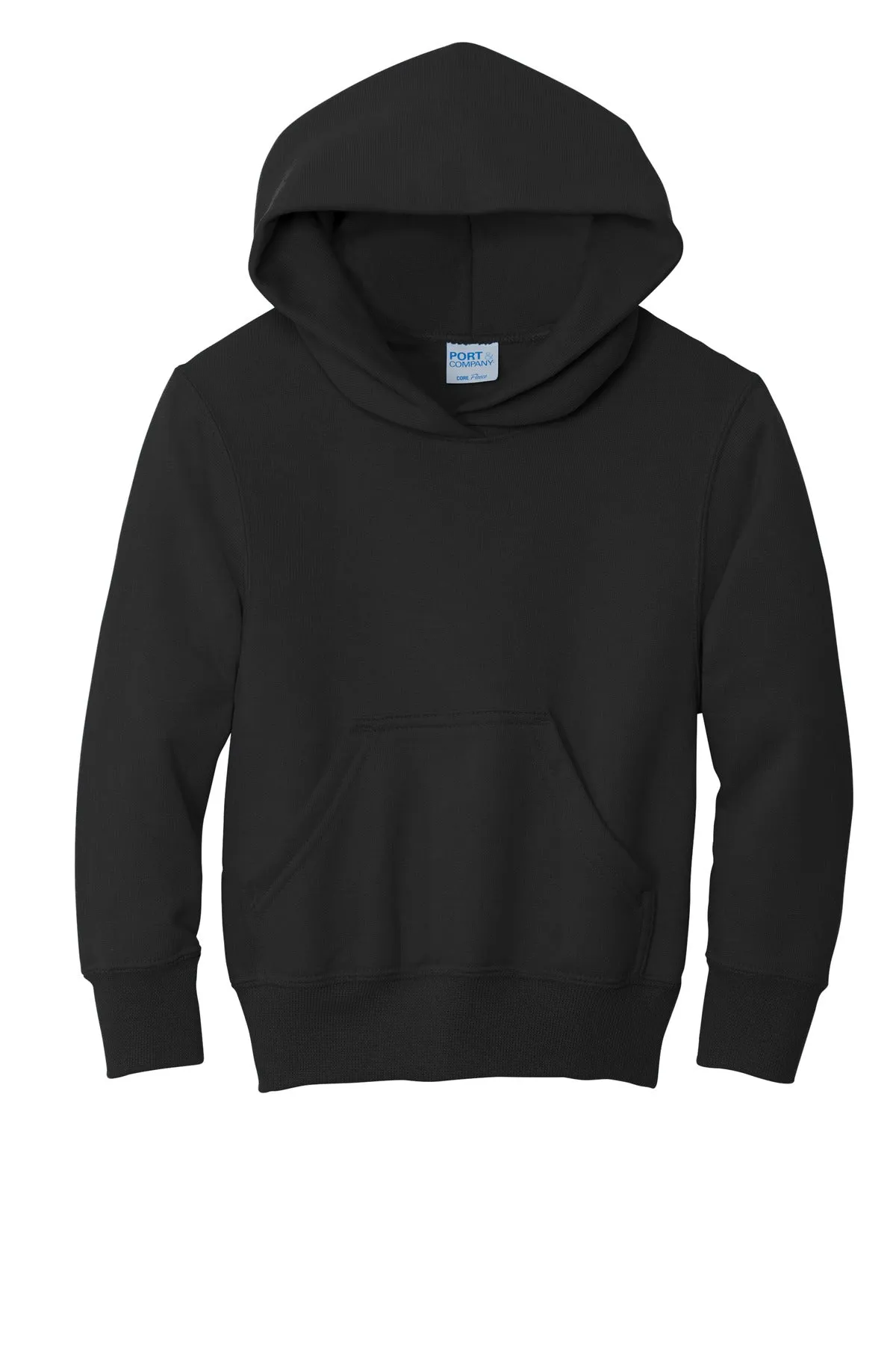 Port & Company - Youth Core Fleece Pullover Hooded Sweatshirt. PC90YH