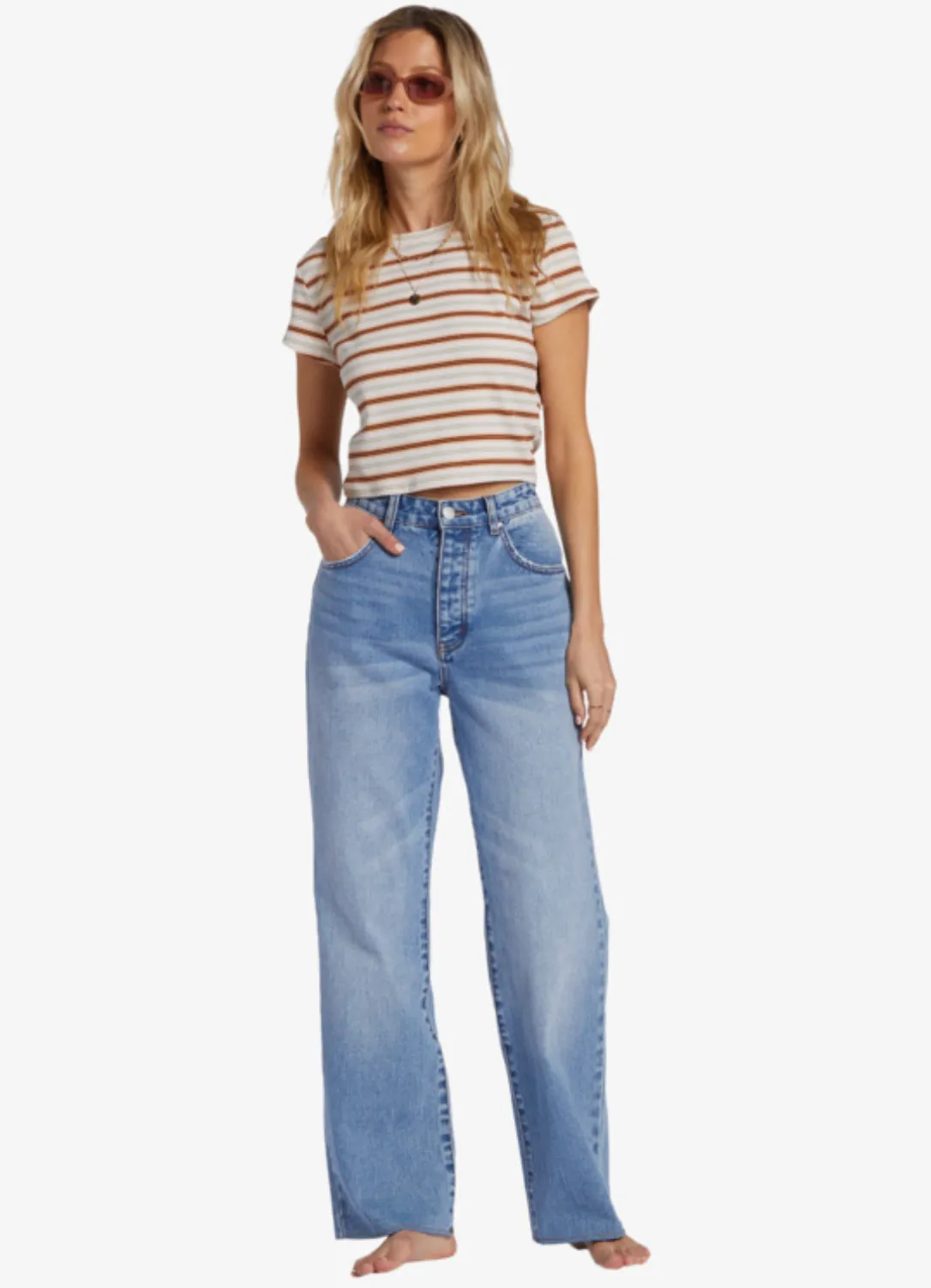 Rachel Low Waist Denim Pants (BME0)