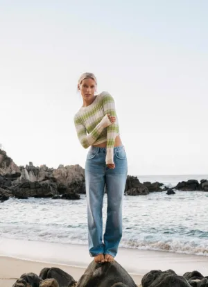 Rachel Low Waist Denim Pants (BME0)