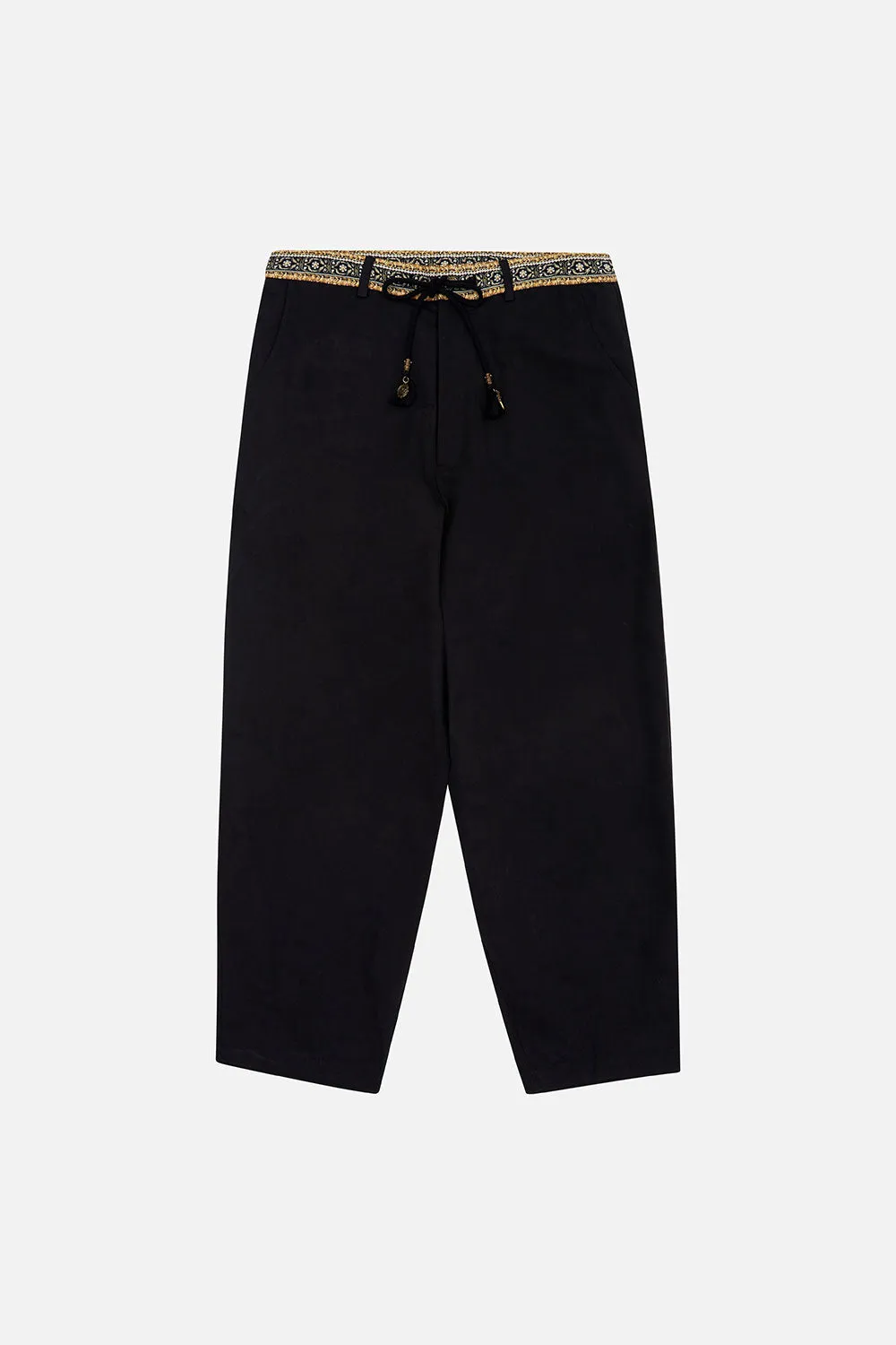 RELAXED DROPPED CROTCH PANT RAVIN RAVEN