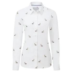 Schoffel Ladies Norfolk Shirt - Teckle Print