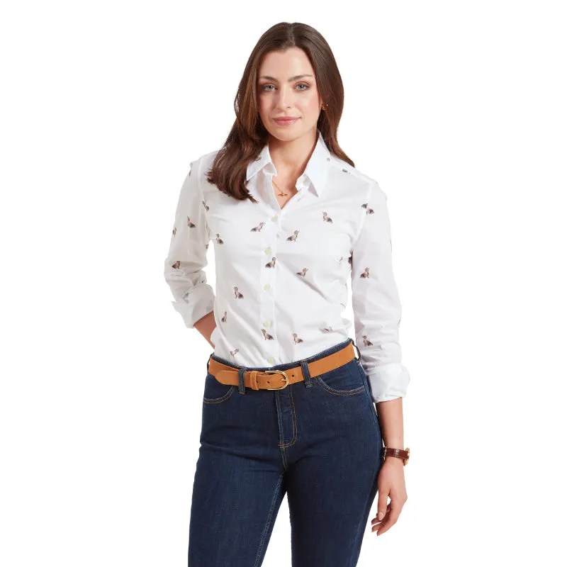 Schoffel Ladies Norfolk Shirt - Teckle Print