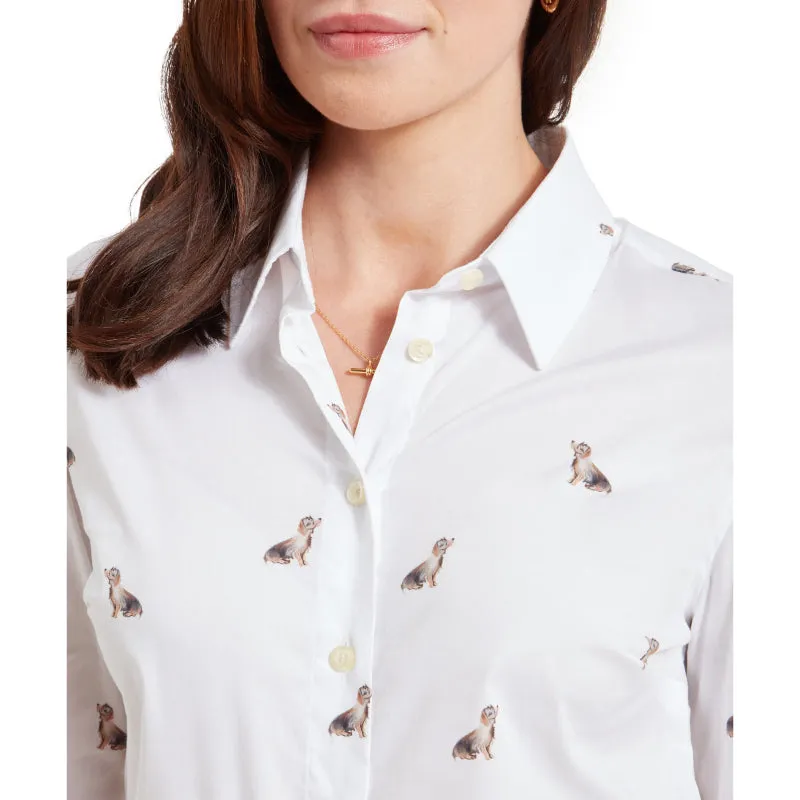 Schoffel Ladies Norfolk Shirt - Teckle Print