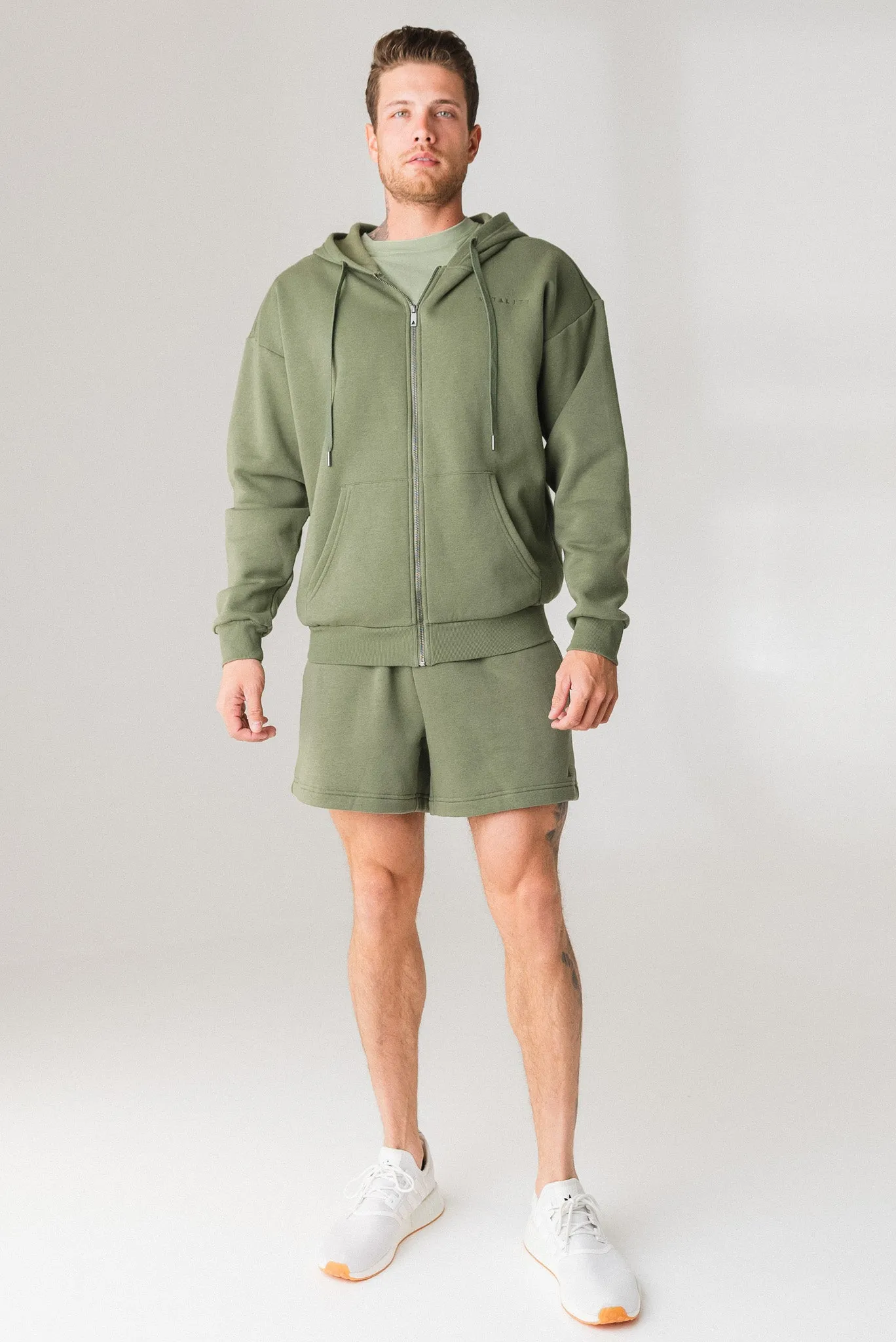 Vitality Cozy Uni Zip - Willow