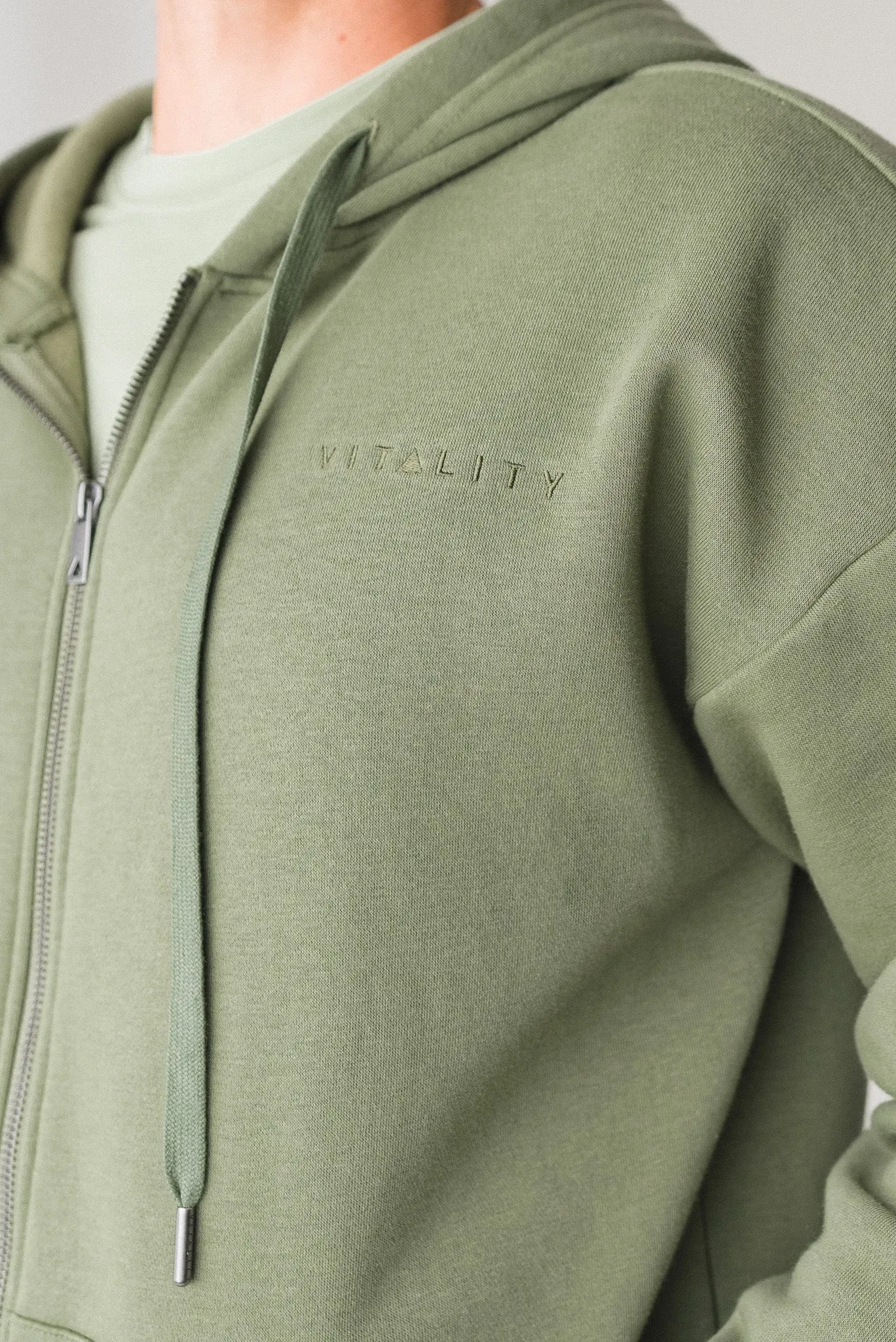 Vitality Cozy Uni Zip - Willow