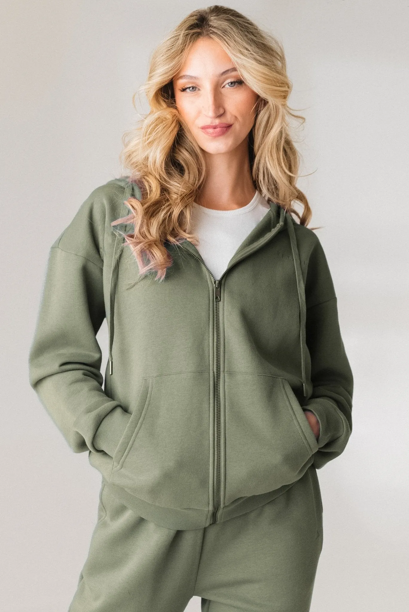 Vitality Cozy Uni Zip - Willow